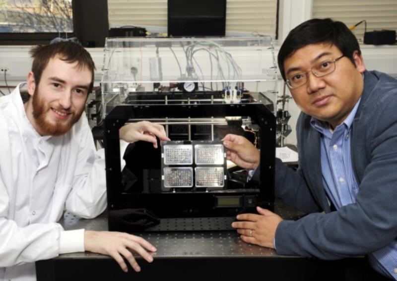 3D printers used to embryonic stem cell