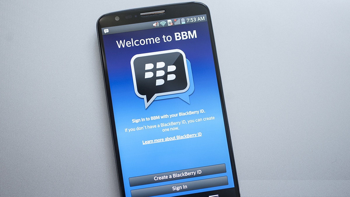 BlackBerry's BBM privacy features free available