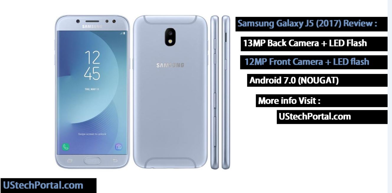 Samsung galaxy J5 2017 edition blue