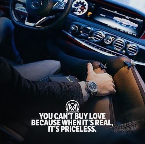 You Can't Buy Love Beause When it's Real, It's Priceless
