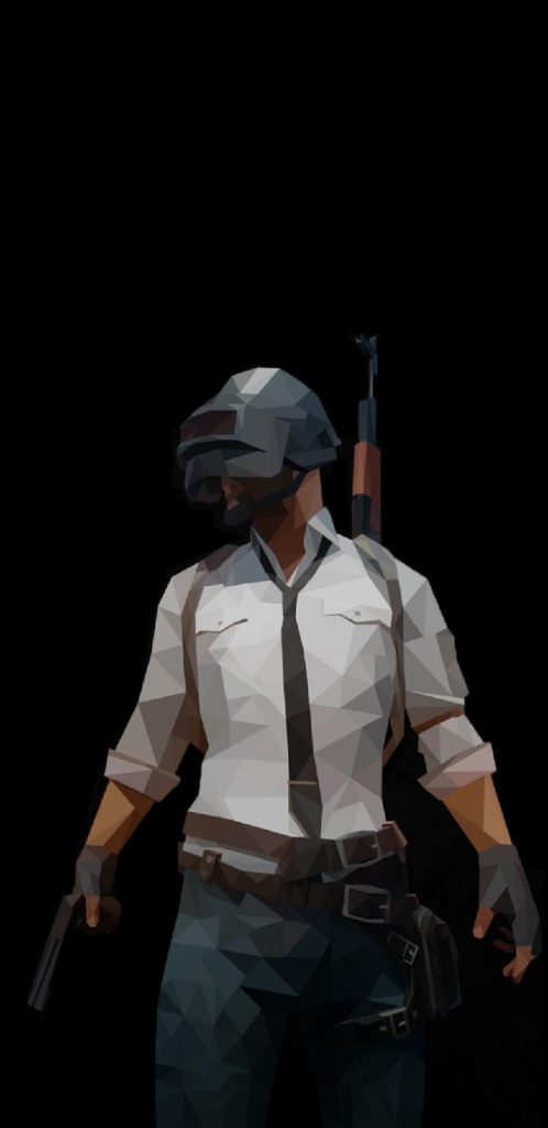 PUBG wallpaper for Notch and Infinity Display Smartphones