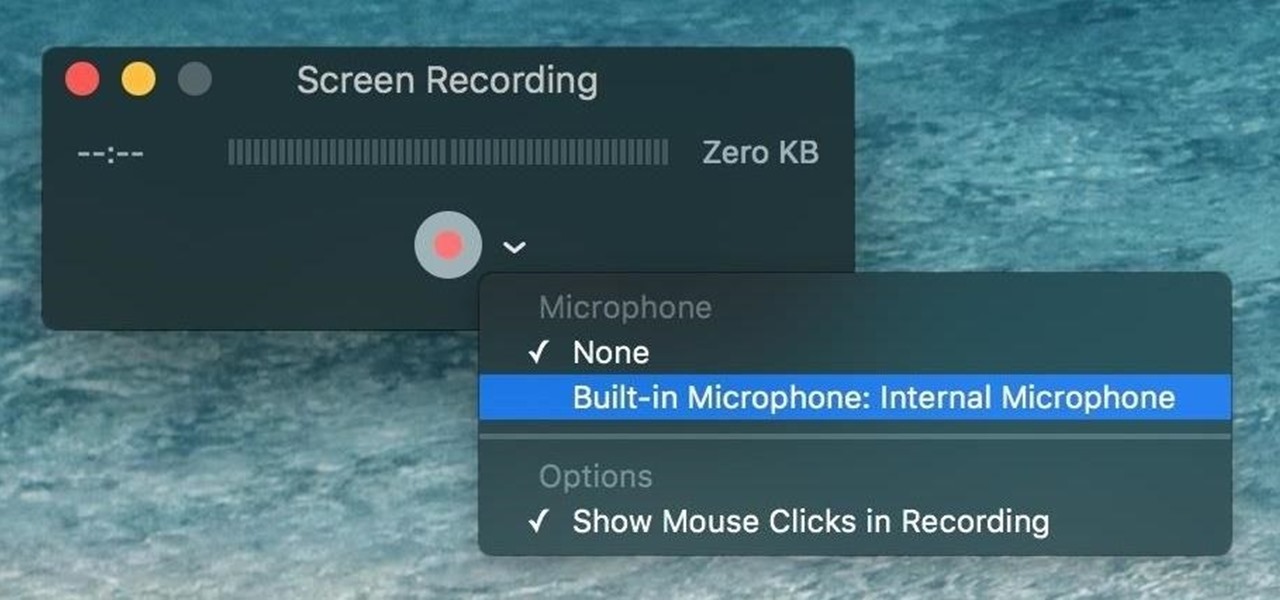 how to screen record on MacBook