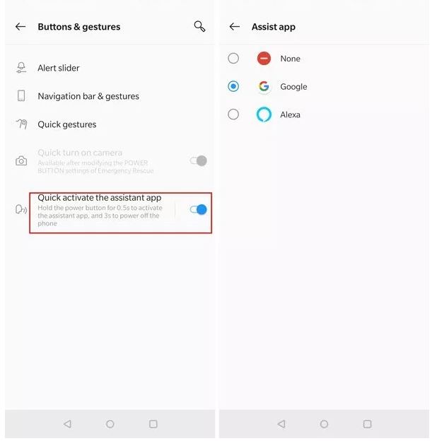 button and gestures in oneplus 7 pro and oneplus 7