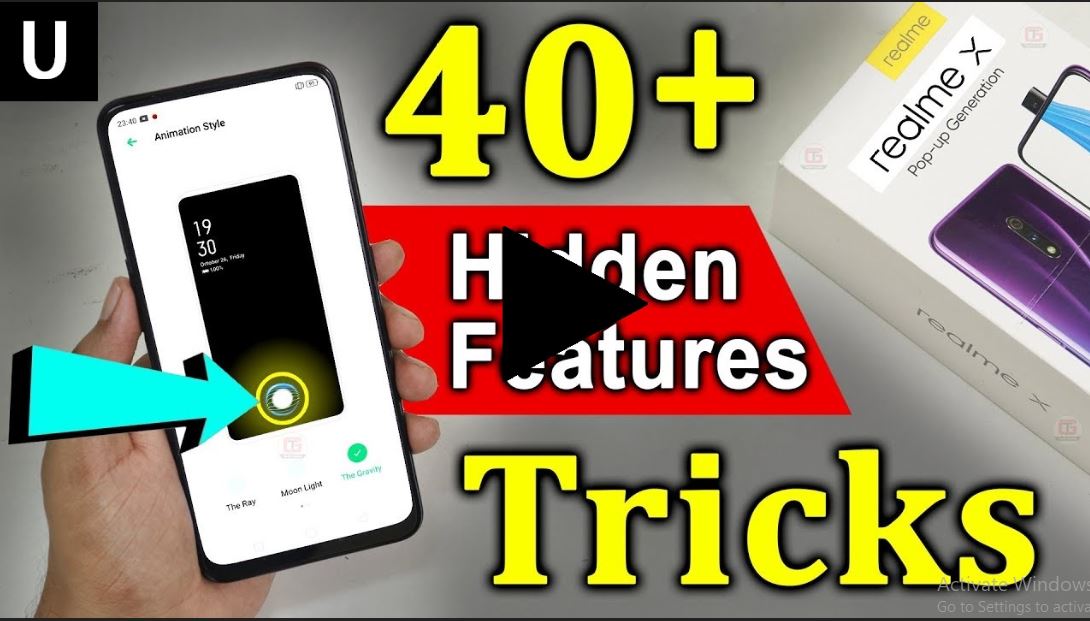 Realme X Hidden Features | Tips and Tricks | Secret Tricks