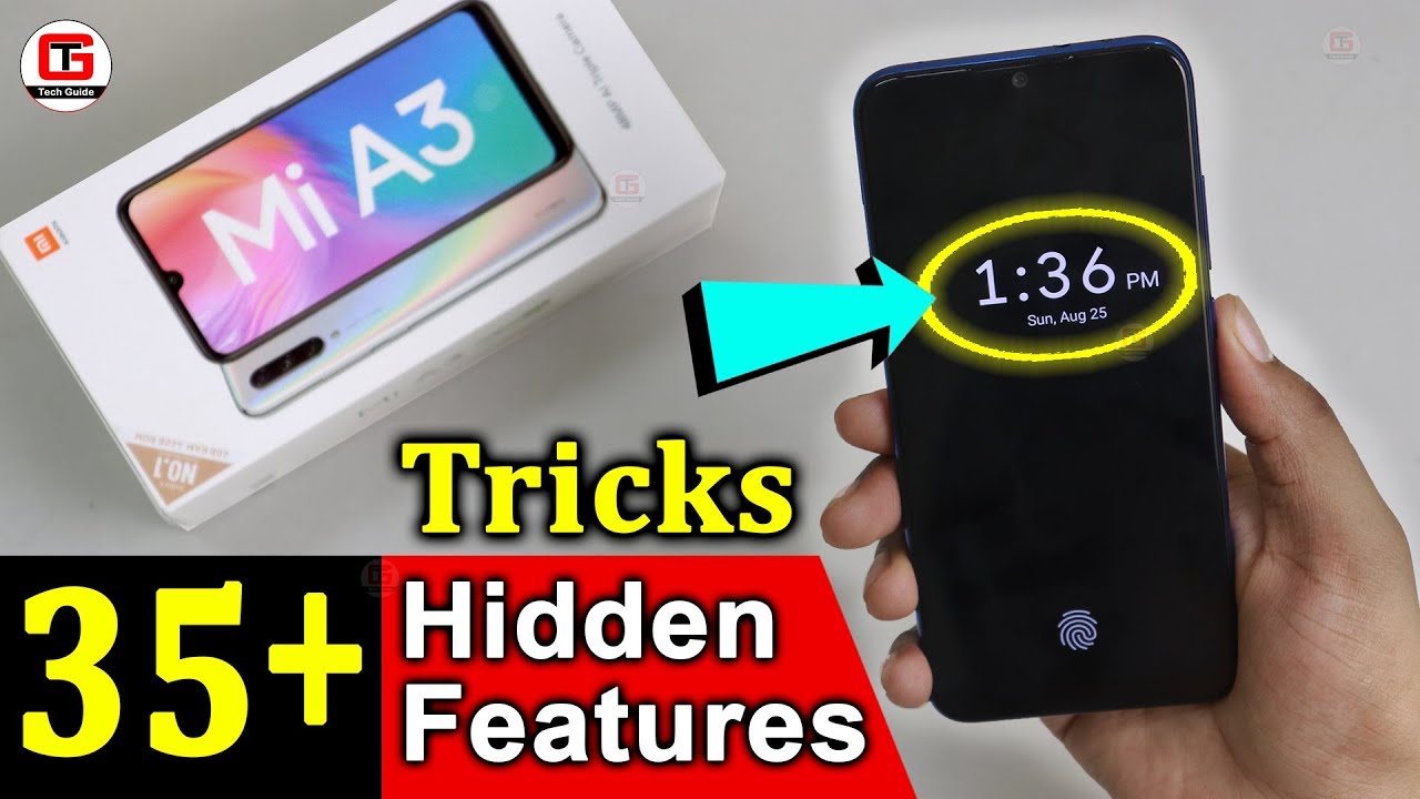 Xiaomi Mi A3 Hidden Features -Tips and Tricks -Secret Tricks