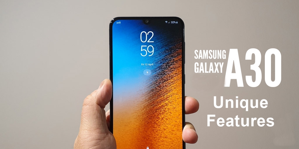 Samsung Galaxy A30s hidden features