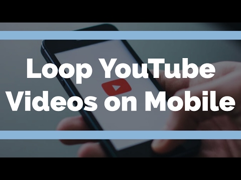 how to loop a youtube video