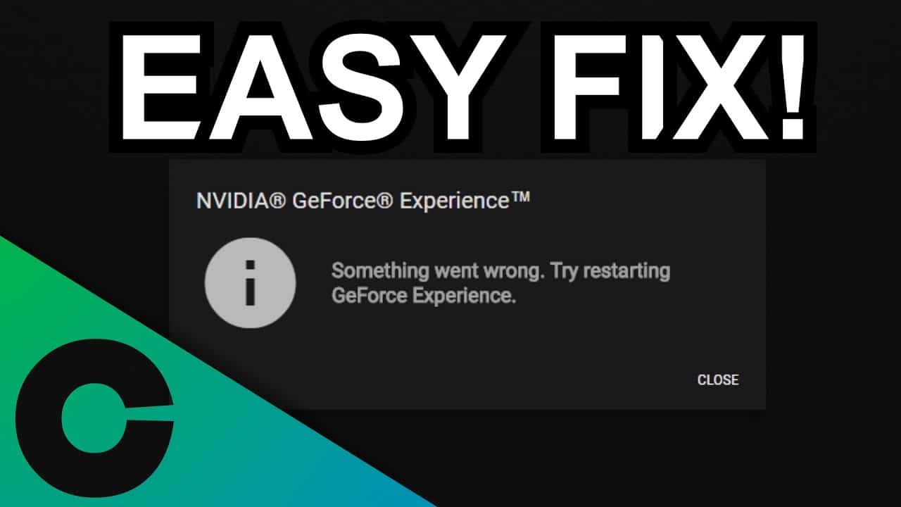 [BEST METHOD] How to Fix Nvidia Geforce Experience Error Code 0x0001