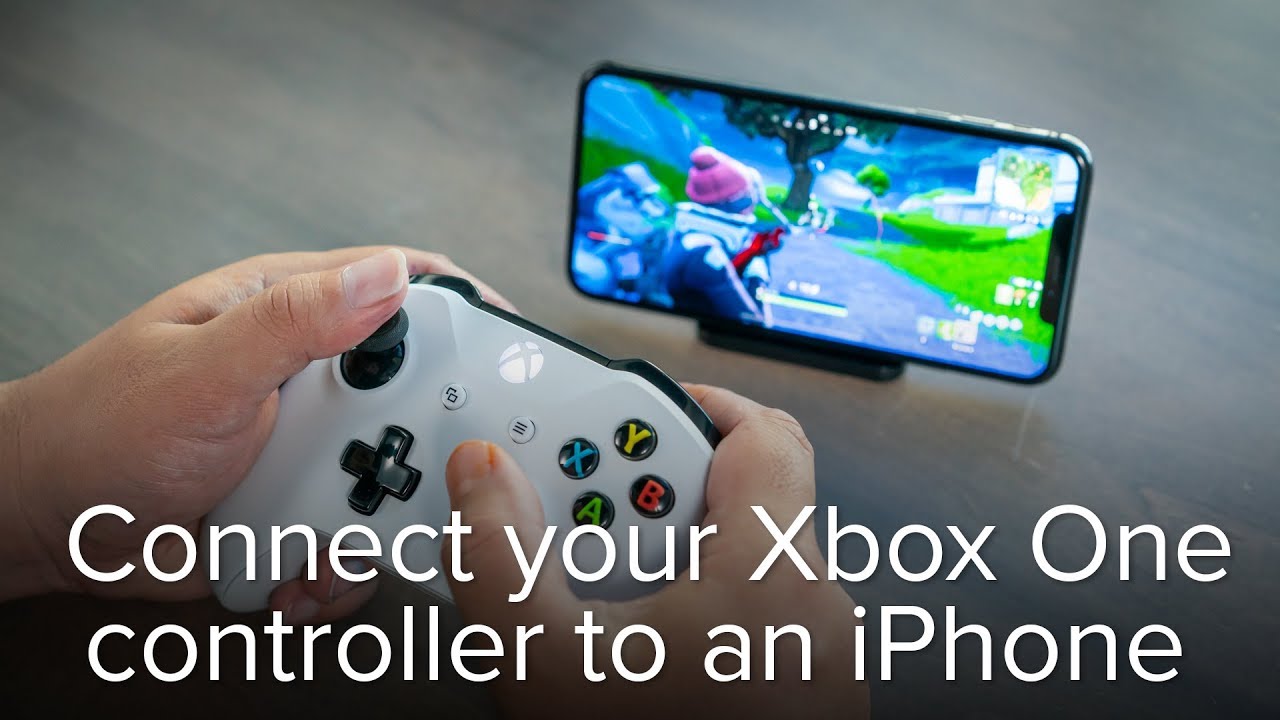 To Connect your Controller to an iPhone or iPad...