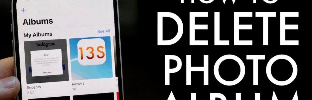 How to Delete Albums on Iphone & Ipad