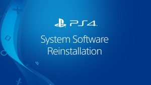 Reinstall the System Software of the PS4 Console