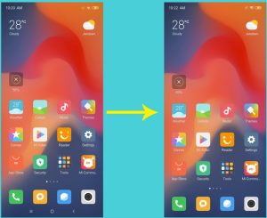 Navigation Buttons within Xiaomi