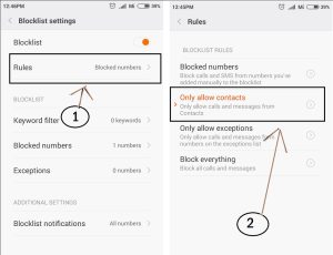 How can You Block a Phone Numbers in Xiaomi Redmi 11 Prime?