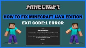 What can I do to fix the issue of Minecraft Code 1 error?