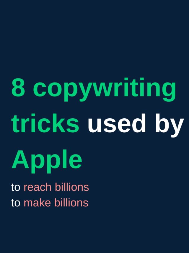 8 Copywriting Tricks Used by Apple to Reach Billions $$$