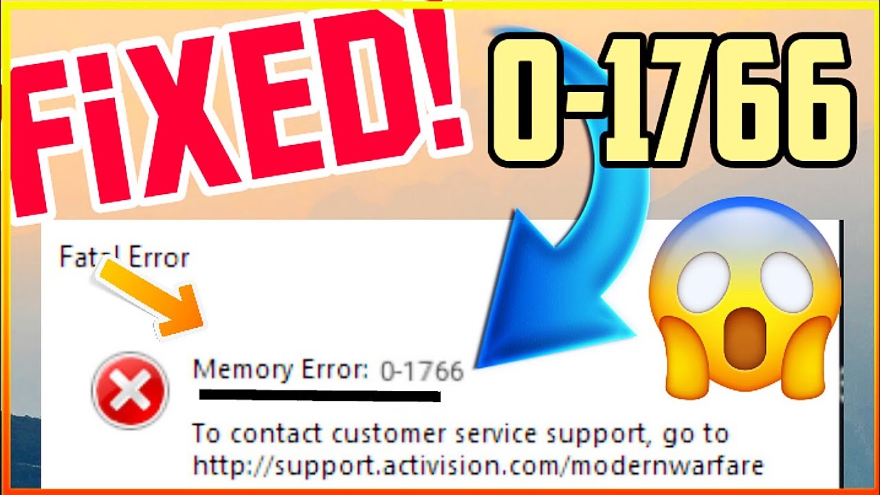 How to Fix “Call of Duty: Warzone’s Memory Error 0-1766 When Running Windows 10 & 11