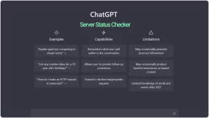 Check OpenAI's Server Status