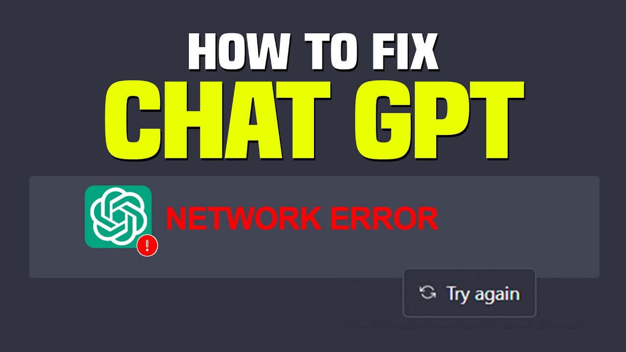 How to Fix Network Error ChatGPT [FOREVER FIXED]