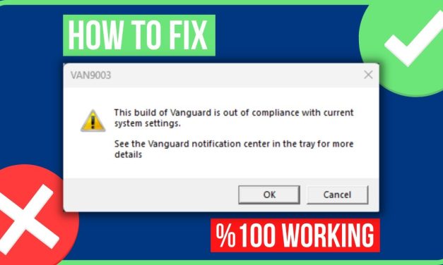 VAN 9003 Valorant Windows 11 Error FIX : Full Solution