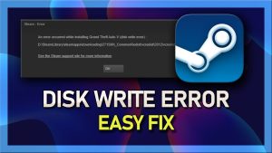 How to Disk Write Error Steam : Step by Step