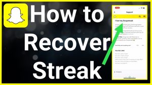 Steps to Restore a Lost Snap Streak