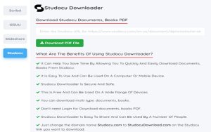 4. Download Studocu Documents Using Issuu Downloader