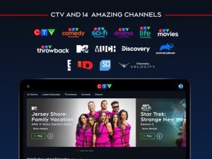 If you have an Apple TV, launch the App Store. After that, search or browse to find CTV News app.