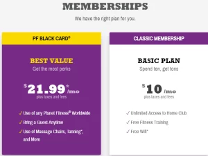does planet fitness have a sauna
