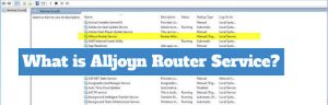 AllJoyn Router Service?