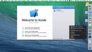 Open Xcode.
