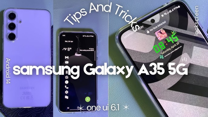 Samsung A35 Hidden Features | Tips & Tricks : Secret Codes